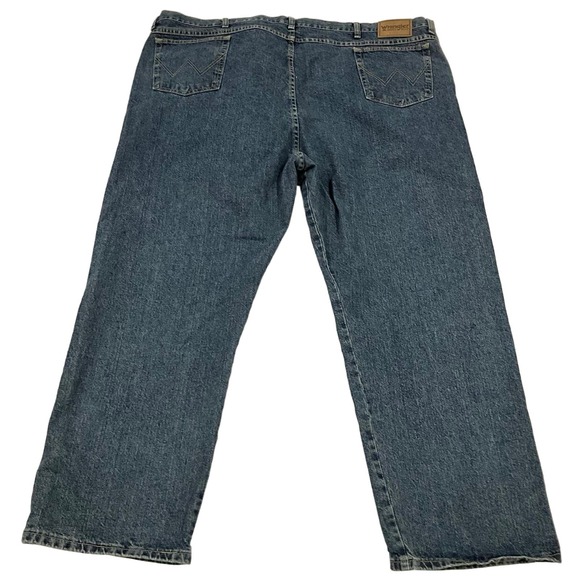 Men's Wrangler Rugged Wear Medium Wash Denim 54X30 - Picture 2 of 11